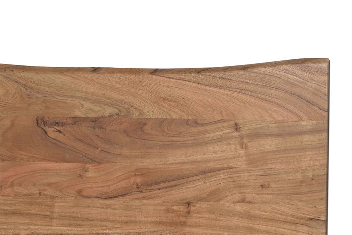 GINER Y COLOMER Table de salle à manger en acacia naturel 6 places